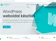 wordpressoldalkeszites.hu Céges weblap